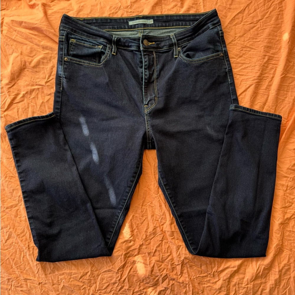 Levi's Women's Skinny Jeans - Dark Blue